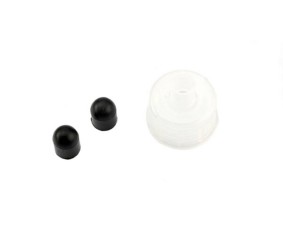 Traxxas Bottle,Rebuild Kit, Fuel Filler Bottle (inc bottle lid and dispensing tube caps, rubber (2) <fits 8mm or 5/16in 