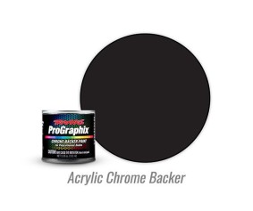 Traxxas Backing Paint, ProGraphix, Black, Acrylic (100mL) 