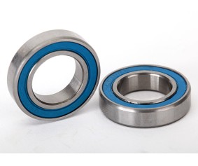 Traxxas Ball bearings, blue rubber sealed (12x21x5mm) (2)