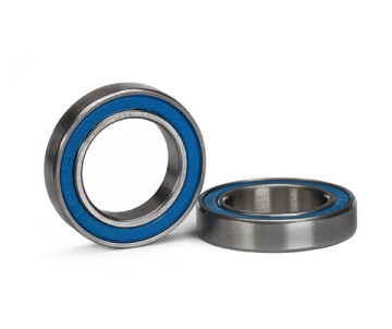 Traxxas Ball bearing, blue rubber sealed (15x24x5mm) (2)