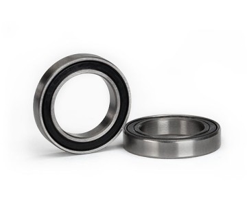 Traxxas Ball bearing, Black rubber sealed (17x26x5mm) (2)