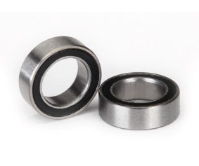Traxxas Ball Bearing, Black Rubber Sealed (5x8x2.5mm) (2)