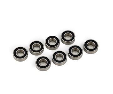 Traxxas Ball bearing, black rubber sealed, stainless (5x11x4mm) (8)