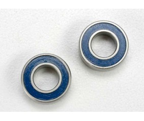 Traxxas Ball Bearing, Blue Rubber Sealed (6x12x4mm) (2)
