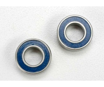 Traxxas Ball Bearing, Blue Rubber Sealed (6x12x4mm) (2)