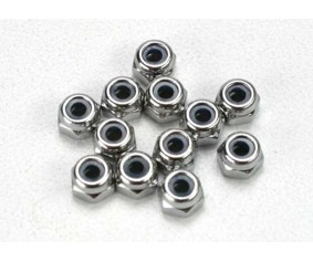 Traxxas 2.5mm Nylon Locknuts (12)