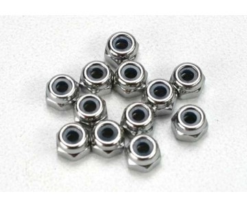 Traxxas 2.5mm Nylon Locknuts (12)