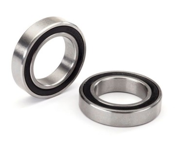 Traxxas Ball bearing, black rubber sealed, stainless (20x32x7mm) (2)