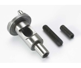 Traxxas Crankshaft, multi-shaft (for engines w/ starter) (with 5x15mm & 5x25mm inserts for short and standard crank lengths) (TRX 2.5, 2.5R, 3.3)