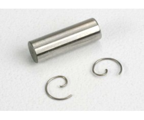 Traxxas Wrist Pin/ Wrist Pin Clips (2) (Traxxas 2.5, 2.5r)