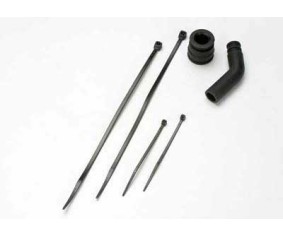 Traxxas Molded Pipe Coupler (Black)