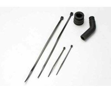 Traxxas Molded Pipe Coupler (Black)