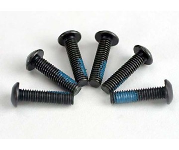 Traxxas 3x12mm Button Head Machine Screws (6)