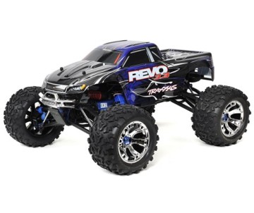 Traxxas Revo 3.3 4WD RTR Nitro Monster Truck - Blue