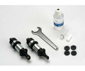 Traxxas Assembled Aluminum GTR Shock Set without Springs (2)