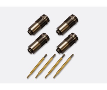 Traxxas 1/10 Aluminum GTR Shock Bodies w/ TiN Shafts (4)