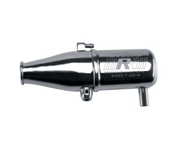 Traxxas Tuned Pipe, Resonator, R.O.A.R. Legal (Dual-Chamber, Enhances Mid To High-Rpm Power) (For Revo And Slayer With Traxxas Racing Engines)