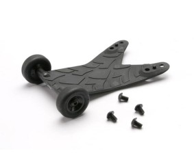 Traxxas Assembled Wheelie Bar/Rear Skid Assembly (Jato)