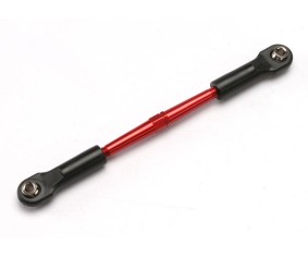 Traxxas 61mm Aluminum (red) Turnbuckle, Front Toe Link (Jato)