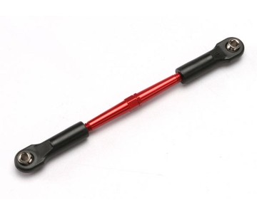 Traxxas 61mm Aluminum (red) Turnbuckle, Front Toe Link (Jato)