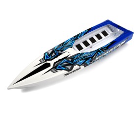 Traxxas Hull, Spartan, blue graphics (fully assembled)