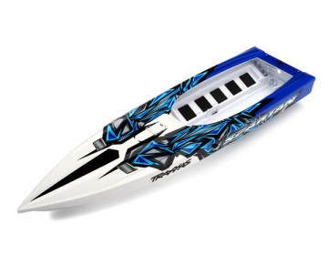 Traxxas Hull, Spartan, blue graphics (fully assembled)