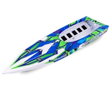 Traxxas Hull, Spartan, Green Graphics (Fully Assembled)