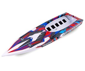 Traxxas Hull, Spartan, Red Graphics (Fully Assembled)
