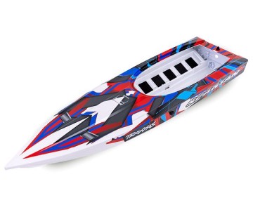 Traxxas Hull, Spartan, Red Graphics (Fully Assembled)