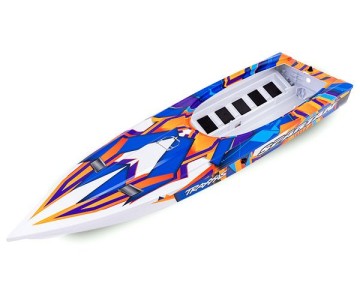 Traxxas Hull, Spartan, Orange Graphics (Fully Assembled)