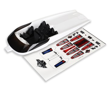 Traxxas Hatch, DCB M41, white (no graphics)