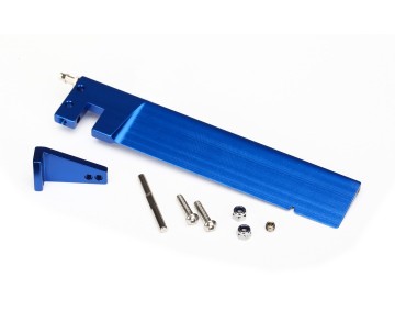 Traxxas Rudder (127.5 mm)/ rudder arm/ hinge pin/ 3x15mm BCS (stainless) (2)/ NL 3.0 (2)/ 4x3mm BCS (stainless, with threadlock)