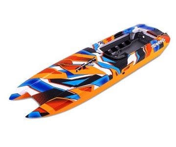 Traxxas Hull, DCB M41, Orange Graphics (Fully Assembled)