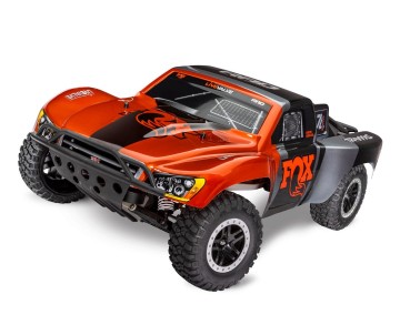 Traxxas Slash VXL Brushless 1/10 RTR Short Course Truck - Fox with Magnum Transmission (No Battery or Charger)