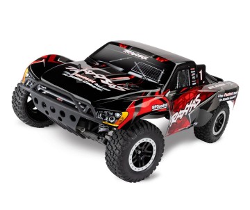 Traxxas Slash VXL Brushless 1/10 RTR Short Course Truck - Red with Magnum Transmission (No Battery or Charger)