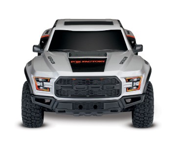 Traxxas Ford Raptor 1/10 2WD Replica Truck RTR with TQ 2.4GHz Radio System and XL-5 ESC (Fwd/Rev) Includes 7-Cell NiMH 3000mAh Traxxas Battery and 4-amp USB-C Charger w/ iD - Fox