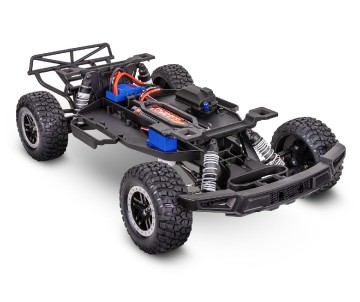 Traxxas Ford Raptor 1/10 2WD Replica Truck RTR with TQ 2.4GHz Radio System and XL-5 ESC (Fwd/Rev) Includes 7-Cell NiMH 3000mAh Traxxas Battery and 4-amp USB-C Charger w/ iD - Fox