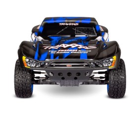 Traxxas Slash 1/10 2WD Short Course Racing Truck RTR Extreme Heavy Duty with TQ 2.4GHz Radio System, XL-5 ESC (Fwd/Rev) Includes 7-Cell NiMH 3000mAh Traxxas Battery and 4-amp USB-C Charger w/ iD - Blue