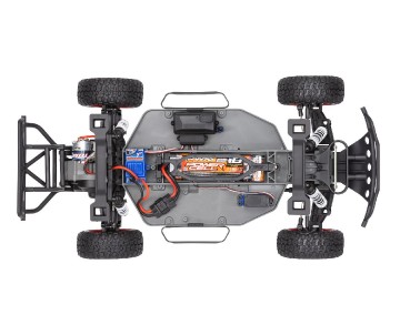 Traxxas Slash 1/10 2WD Short Course Racing Truck RTR Extreme Heavy Duty with TQ 2.4GHz Radio System, XL-5 ESC (Fwd/Rev) Includes 7-Cell NiMH 3000mAh Traxxas Battery and 4-amp USB-C Charger w/ iD - Blue