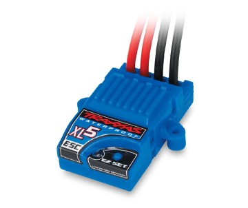 Traxxas Ready-To-Race® with factory-installed Extreme HD components, waterproof, with TQ™ 2.4 GHz radio system, XL-5™ electronic speed control, 8.4 volt NiMH 3000 mAh Power Cell™ battery, 4-amp USB-C fast charger, and pre-painted clipless body - BlueX