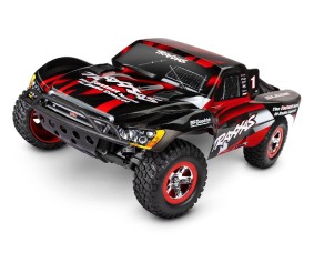 Traxxas Slash 1/10 2WD Short Course Racing Truck RTR Extreme Heavy Duty with TQ 2.4GHz Radio System, XL-5 ESC (Fwd/Rev) Includes 7-Cell NiMH 3000mAh Traxxas Battery and 4-amp USB-C Charger w/ iD - Red