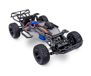 Traxxas Ready-To-Race® with factory-installed Extreme HD components, waterproof, with TQ™ 2.4 GHz radio system, XL-5™ electronic speed control, 8.4 volt NiMH 3000 mAh Power Cell™ battery, 4-amp USB-C fast charger, and pre-painted clipless body - RedX