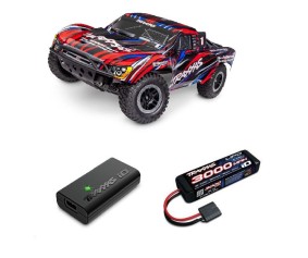 Traxxas Slash Brushless 1/10-Scale 2WD Short Course Racing Truck  with Clipless Body. Ready-To-Race with TQ 2.4GHz radio system and BL-2s brushless ESC (fwd/rev) Requires Battery and Charger - Red