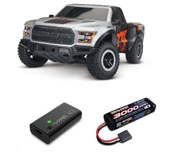 Traxxas 1/10 F150 Raptor BL-2S HD Clipless - Fox