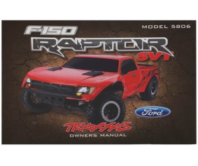 Traxxas Owner's Manual, Ford Raptor