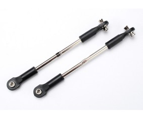 Traxxas Turnbuckles, toe links, 72mm (2) (assembled with rod ends and hollow balls)