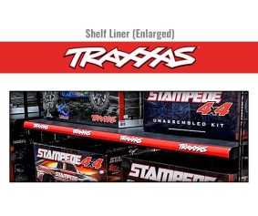 Traxxas Dealer Shelf Liner Red Vinyl - 48
