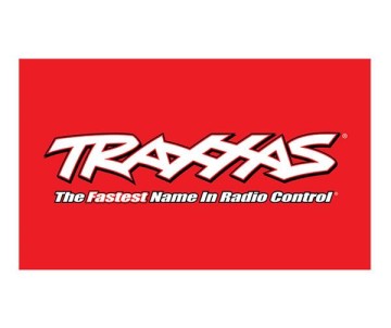 Traxxas 3' x 5' Traxxas Logo Flag - Red