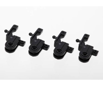 Traxxas Rotor Blackde Grips (Black) (4)