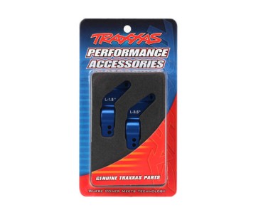 Traxxas Axle Carriers, Rear, 6061-T6 Aluminum, Left & Right (Blue-Anodized)